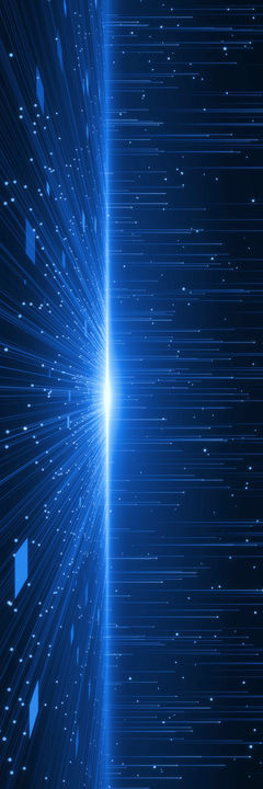 藍(lán)色科技線條空間背景循環(huán)_6000X2000_高清視頻素材下載(編號:6701359)_舞臺(tái)背景